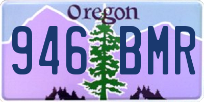 OR license plate 946BMR
