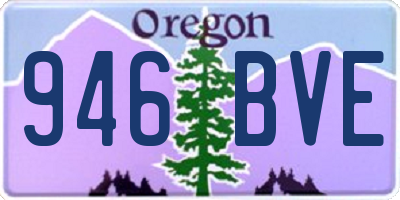 OR license plate 946BVE