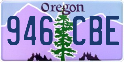 OR license plate 946CBE