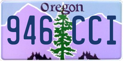 OR license plate 946CCI
