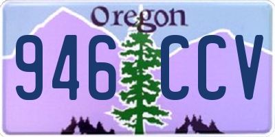 OR license plate 946CCV