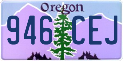 OR license plate 946CEJ