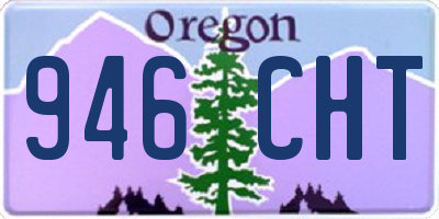 OR license plate 946CHT