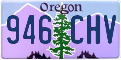 OR license plate 946CHV