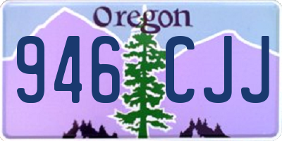 OR license plate 946CJJ