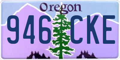 OR license plate 946CKE