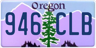 OR license plate 946CLB