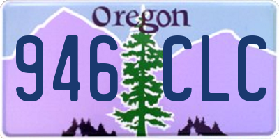 OR license plate 946CLC