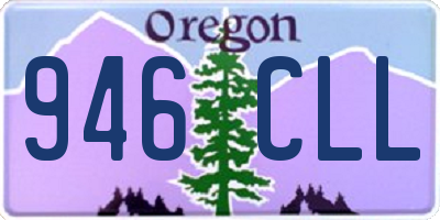 OR license plate 946CLL