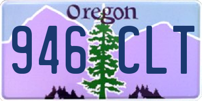 OR license plate 946CLT