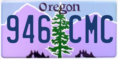 OR license plate 946CMC