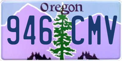 OR license plate 946CMV