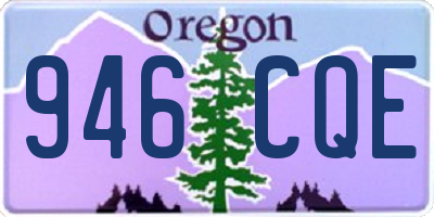 OR license plate 946CQE