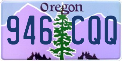 OR license plate 946CQQ