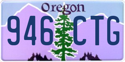 OR license plate 946CTG