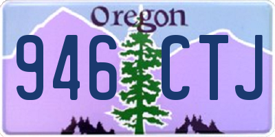 OR license plate 946CTJ