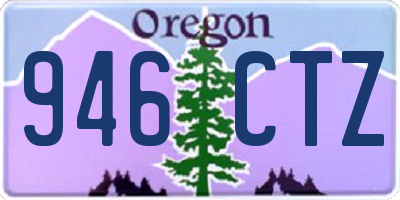 OR license plate 946CTZ