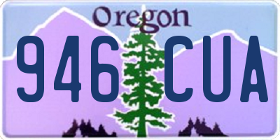 OR license plate 946CUA