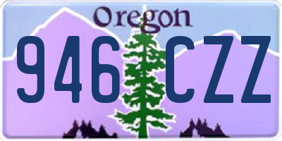 OR license plate 946CZZ