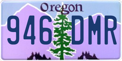 OR license plate 946DMR