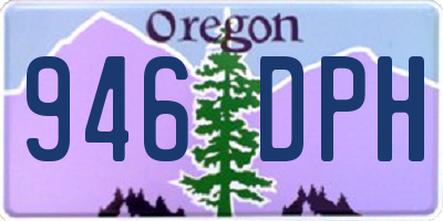 OR license plate 946DPH