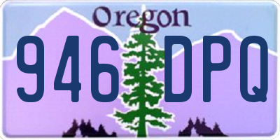 OR license plate 946DPQ