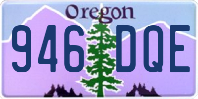 OR license plate 946DQE