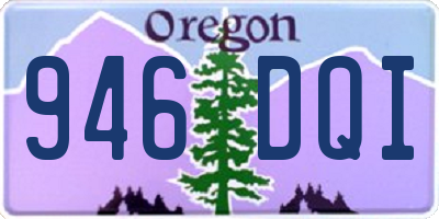 OR license plate 946DQI