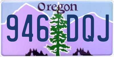 OR license plate 946DQJ