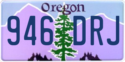 OR license plate 946DRJ