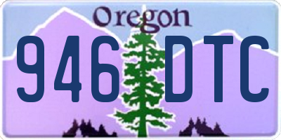 OR license plate 946DTC