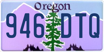 OR license plate 946DTQ