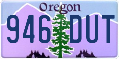 OR license plate 946DUT