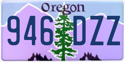 OR license plate 946DZZ