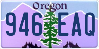 OR license plate 946EAQ