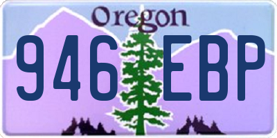 OR license plate 946EBP
