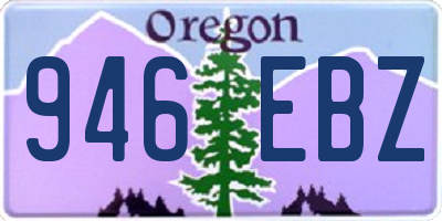 OR license plate 946EBZ