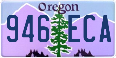 OR license plate 946ECA