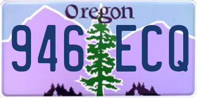 OR license plate 946ECQ