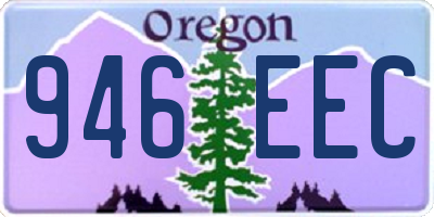 OR license plate 946EEC