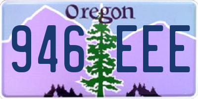 OR license plate 946EEE