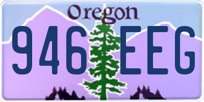 OR license plate 946EEG