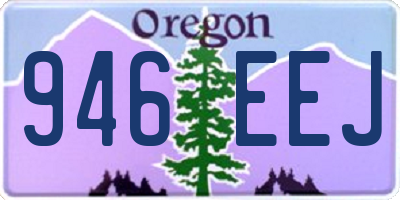 OR license plate 946EEJ