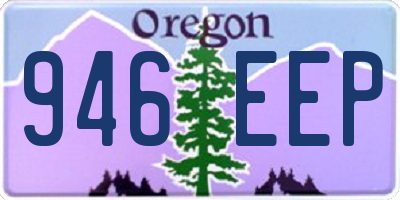 OR license plate 946EEP