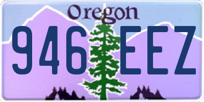 OR license plate 946EEZ