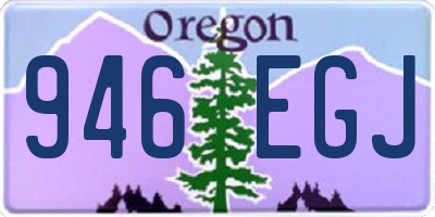 OR license plate 946EGJ