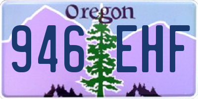 OR license plate 946EHF
