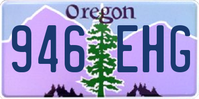 OR license plate 946EHG