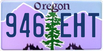 OR license plate 946EHT