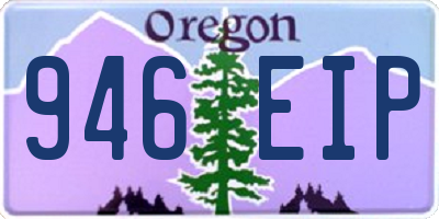 OR license plate 946EIP